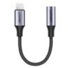 Ugreen Lightning M/F Round Cable Aluminum Shell 10cm with Braided