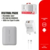 SKU_-04-FestivalPackGrey-1.webp Yoobao PD20 Mini 10000mAh Fast Charging Super Mini Power Bank/ Festival Pack PD 20W Charger Set QC18W/PD20W