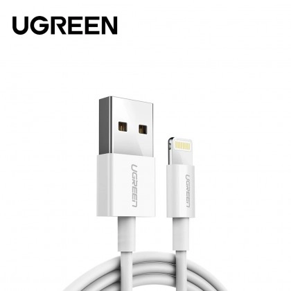 bcq2bhEJ6747de8379c66_1732763267.webp Ugreen Alu Case Braided Lightning Cable 1M Silver