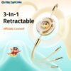 mceclip1.jpg ROCK Crayon ShinChan 3.5A Retractable 3 In 1 Cable (1.1M)