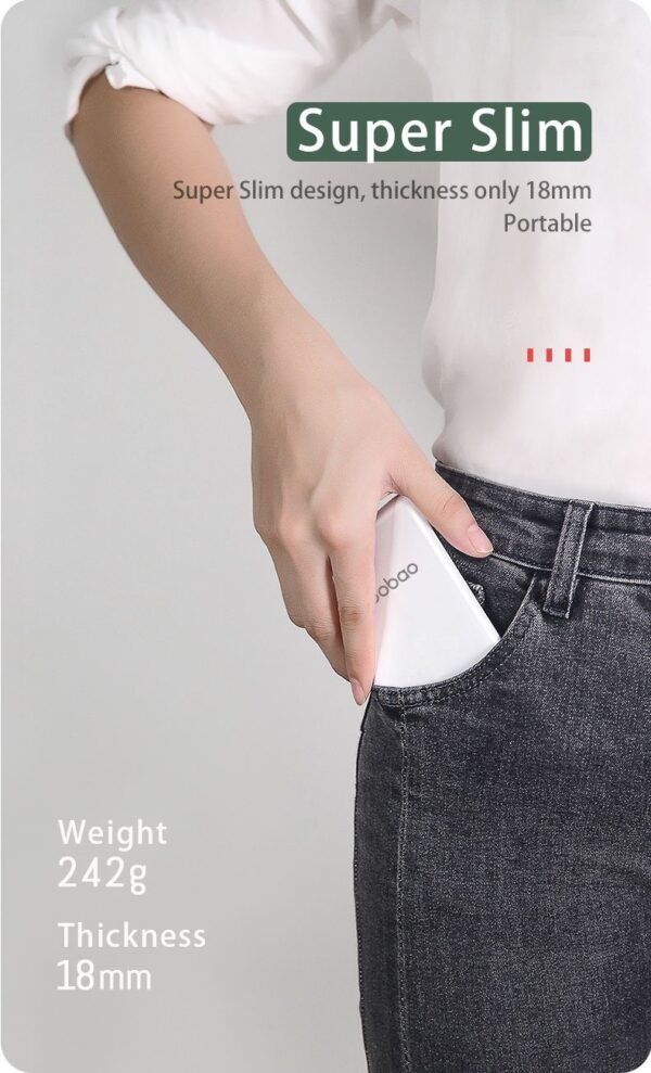 my-11134202-7r992-ln9rsfbaf2rgdf.jpg Yoobao D10Q 10000mAh 22.5W Super Fast Charge Slim Power Bank Support PD/SCP/FCP/QC3.0 with Dual Outputs