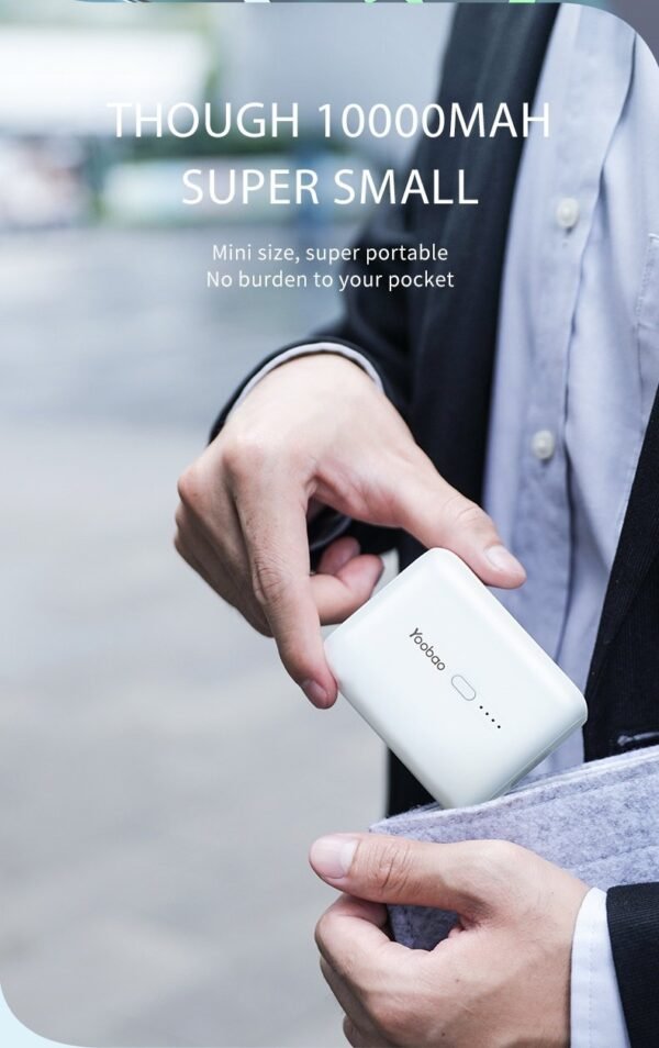 my-11134208-7r98s-lpn1y38befrla5.jpg Yoobao PD20 Mini 10000mAh Fast Charging Super Mini Power Bank/ Festival Pack PD 20W Charger Set QC18W/PD20W